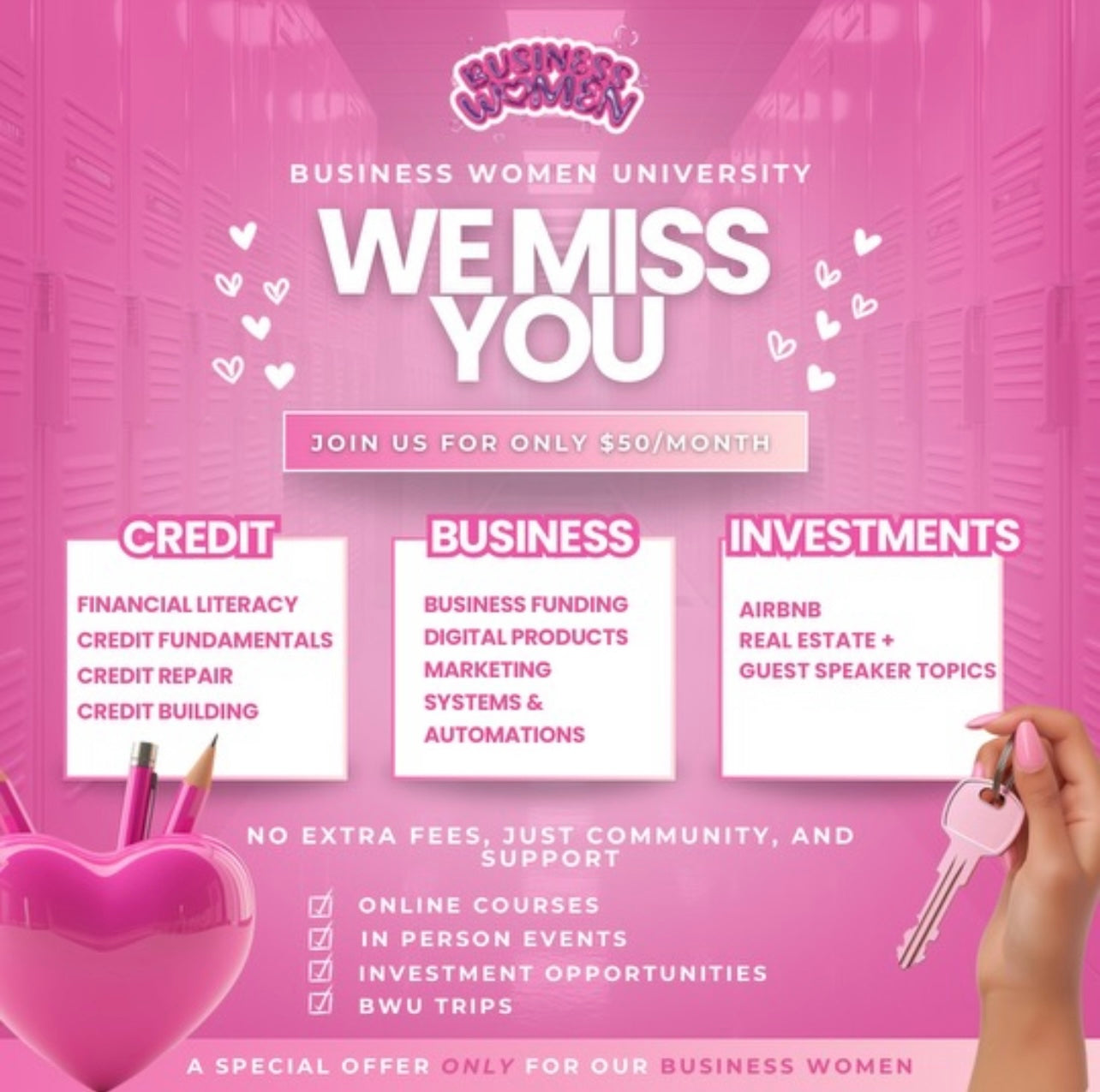 BWU $50 subscription